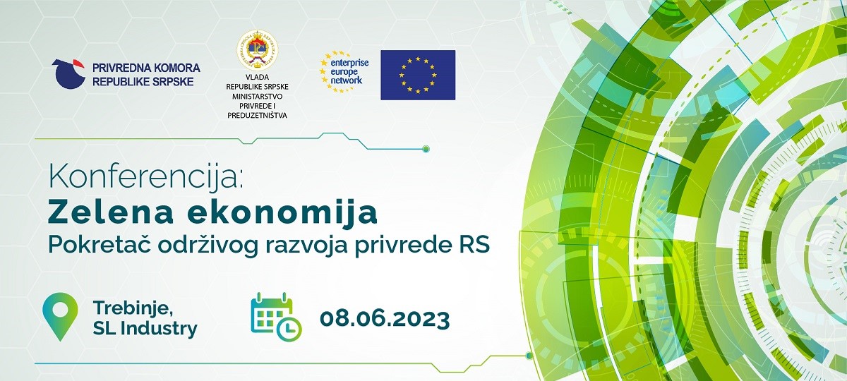 Conference “Green economy – the driver of sustainable development of the RS economy”